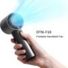 ONTEN OTN-F10 Portable Handheld Fan with Digital Display & 100 Speed Levels