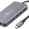 Onten 95117 8 in 1 Type-C Multi Function Hub Dock Station