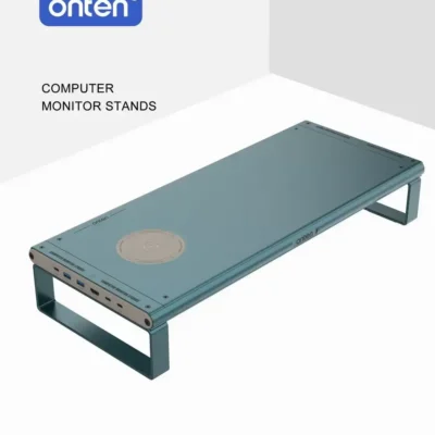 Onten OTN-95209 USB-C Multifunctional Computer Monitor Stand Docking Stations