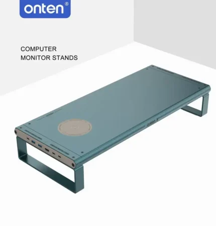 Onten OTN-95209 USB-C Multifunctional Computer Monitor Stand Docking Stations