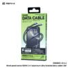 REMAX CB25 (C‐C+L) 100W Wind speed 2 in 1 Aluminum alloy braided data cable - 1.2M