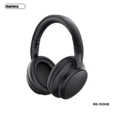 Remax RB-100HB Wireless Foldable Bluetooth Headphones - Black