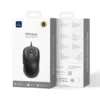 WIWU WM111 Wired Office Mouse 6-Button Layout for Enhanced Productivity - Black