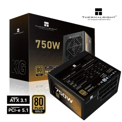 Thermalright KG-750 750W 80 Plus Gold Fully Modular Power Supply - Black
