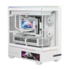 Thermalright TL-M10 Vision LCD Screen Mid-Tower Micro-ATX Gaming Case – White