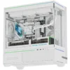 Thermalright TL-M10W Mid-Tower Micro-ATX Gaming Case - White