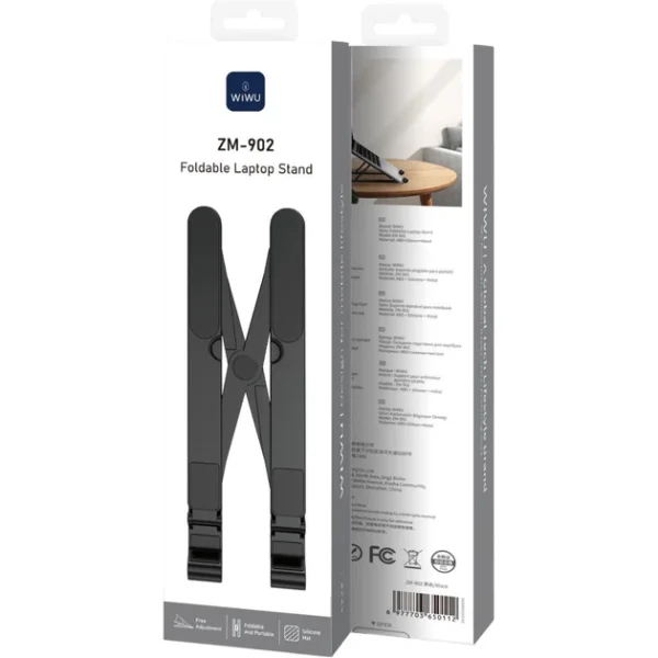 WIWU ZM-902 Foldable Laptop Stand - Black