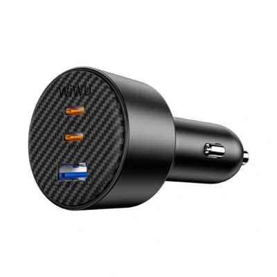 WiWU Wi-CC026 200W 2C1A Triple-Port Car Charger