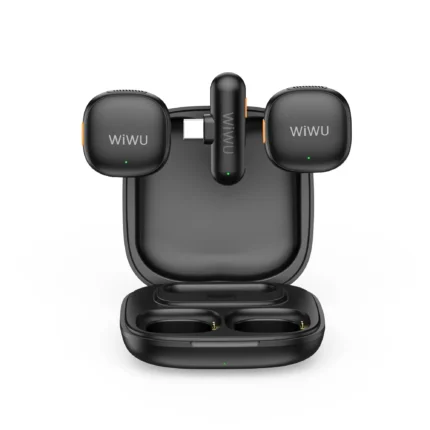 WiWU Wi‐WM006 AI Powered Noise Cancelling Lavalier Microphone