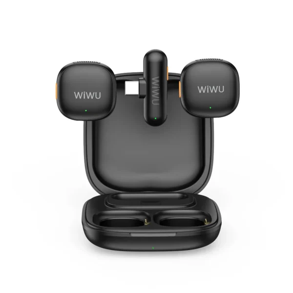 WiWU Wi‐WM006 AI Powered Noise Cancelling Lavalier Microphone