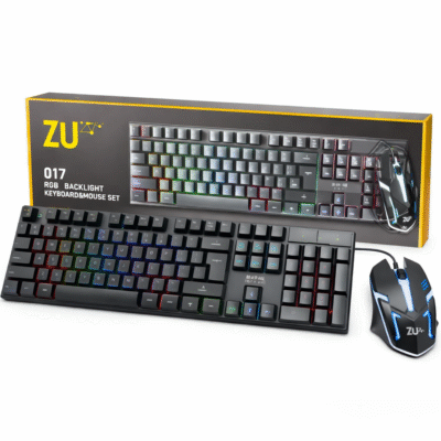 ZU 017 RGB Backlight Keyboard and Mouse Set