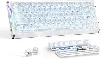 Attack Shark R68 HE Carbon Fiber 8000Hz Rapid Trigger Keyboard - Carbon Ice Ninja