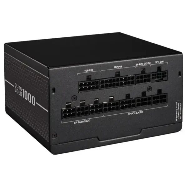 Cooler Master Elite Gold 1000W PSU Modular - Black