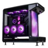 Cooler Master MASTERFRAME 360 STAGE LCD Gaming Casing - Black