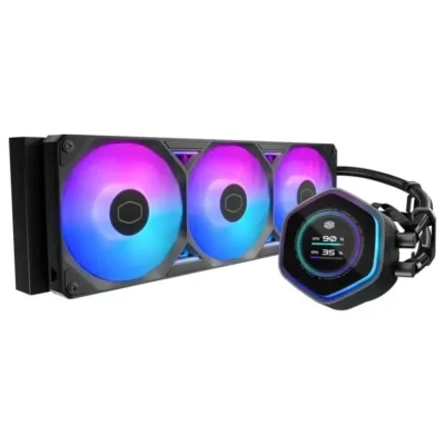 Cooler Master ML 360 Atmos II LCD ARGB CPU Liquid Cooler - Black