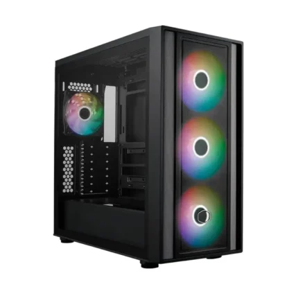 Cooler Master MasterBox 600 Mid Tower Gaming Case - Black