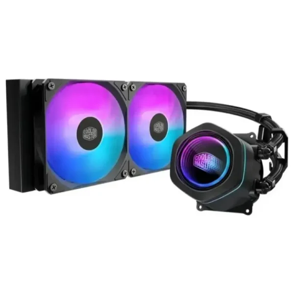 Cooler Master MasterLiquid 240 Core Nex CPU Liquid Cooler 240mm ARGB - Black