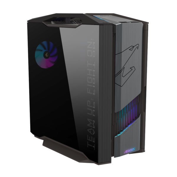 GIGABYTE AORUS GB-AC601G GLASS Full Tower Gaming Case with 4 ARGB Fans