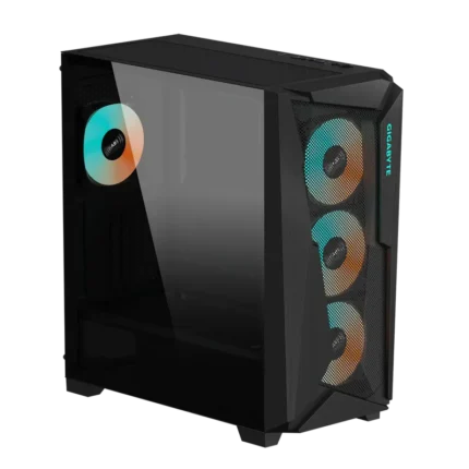 GIGABYTE C301G RGB Fusion with ARGB Connector Gaming Casing - Black