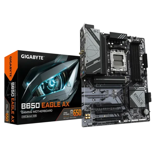 Gigabyte B650 Eagle AX AM5 AMD B650 ATX DDR5 Motherboard