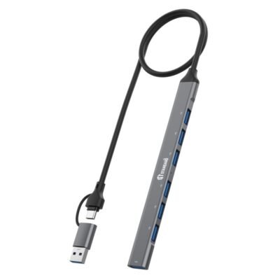 Onten UCA9703S 7-in-2 USB-C / USB-A Hub