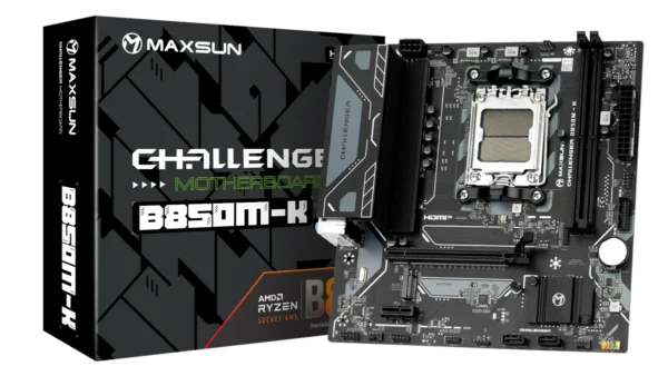 MAXSUN Challenger B850M-K AMD B850 AM5 DDR5 Motherboard