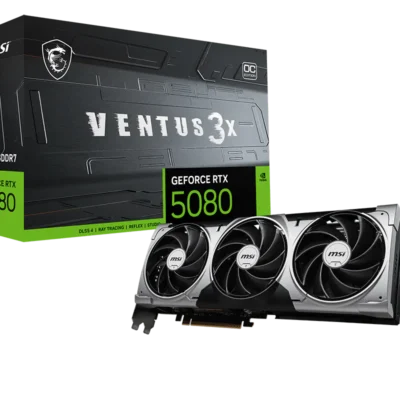 MSI GeForce RTX 5080 VENTUS 3X 16G OC Graphic Card