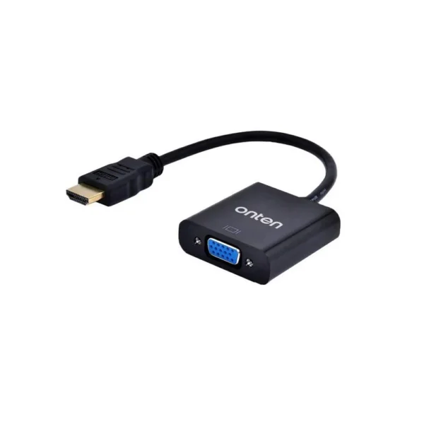 Onten 5169 HDMI to VGA Adapter With 3.5mm Audio Jack