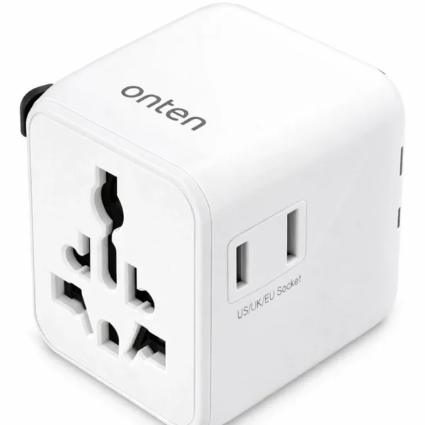 Onten CW81 Multi-Functional Universal Travel Charger Adapter - White