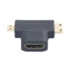 Onten HD708 Micro + Mini To HDMI Convertor 4K