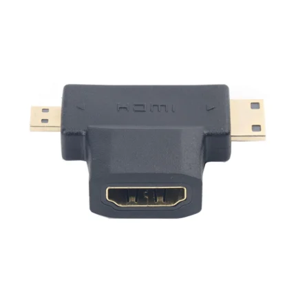 Onten HD708 Micro + Mini To HDMI Convertor 4K
