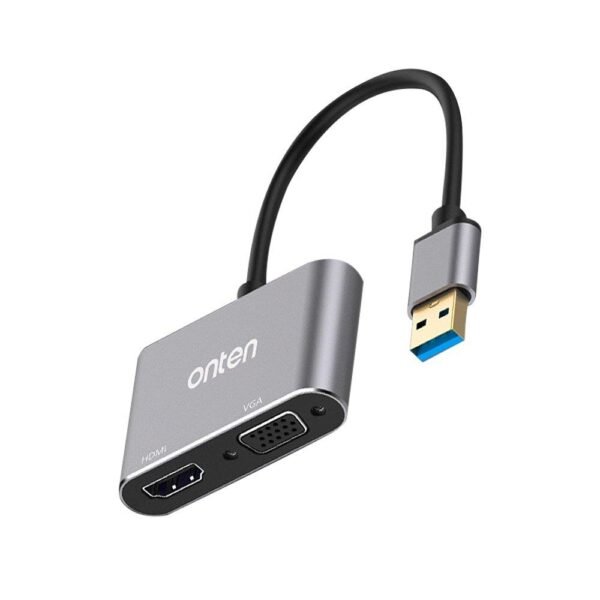 Onten OTN-59175 USB3.0 To Dual HDMI Adapter