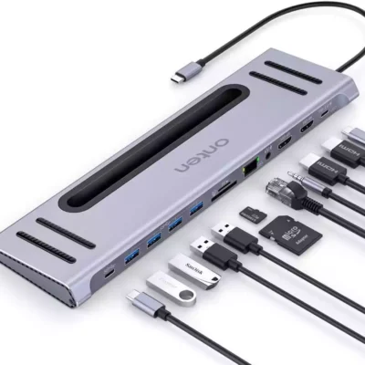 Onten OTN-9199 12-in-1 Multifunction Type-C Hub