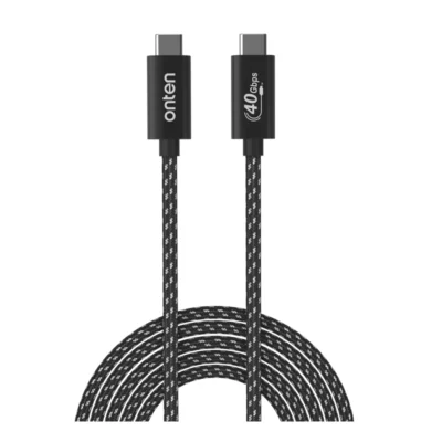 Onten OTN-CC202 Type C To Type C Thunderbolt 8K Braid Charging Data Cable