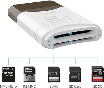 Onten OTN-KSS-C3 Dual SD Card Reader