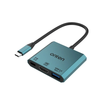 Onten UC301 3 IN 1 USB-C TO HDMI 4K 60HZ Adapter