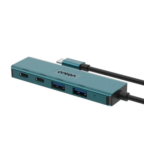Onten UC622 USB-C to 2×USB-A + 2×USB-C Hub