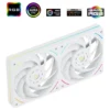 Thermalright TL-UB24 Computer Case Fan 2 IN 1 ARGB 240mm Case Fan - White