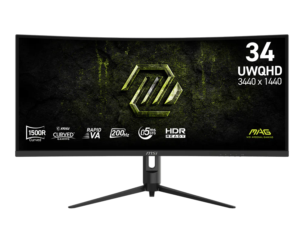 MSI MAG 342CQRF E20 200Hz UWQHD 34" Gaming Monitor