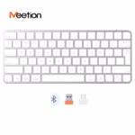 MEETION K210 Wireless Bluetooth Keyboard - White